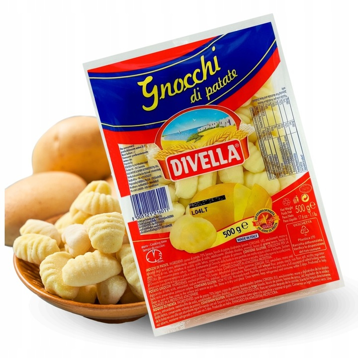 Gnocchi Divella G Produkty Makarony Sosy Dodatki Makarony